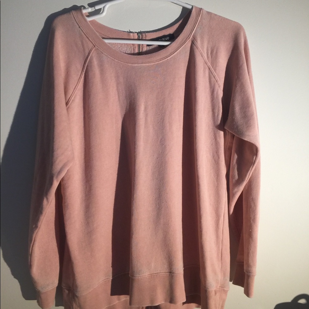 Pink sweater